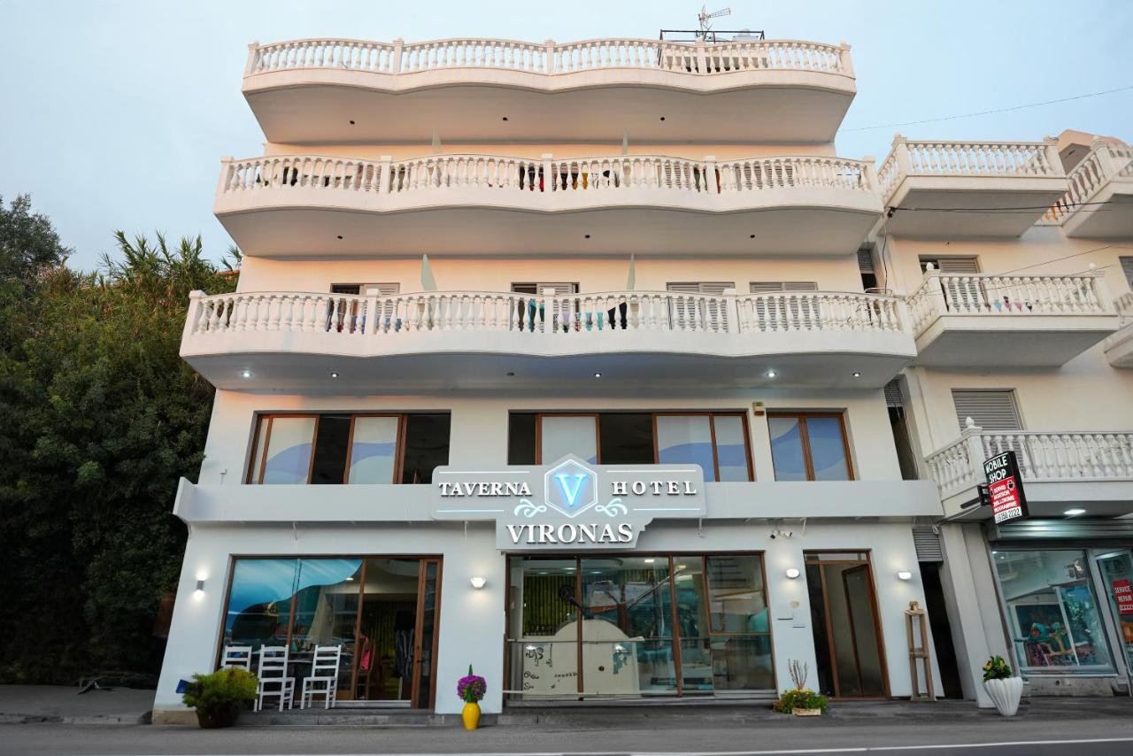Vironas Hotel Himare Esterno foto
